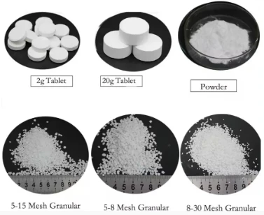 CAS 2893-78-9 60% powder sodium dichloroisocyanurate bleach CAS 2893-78-9 60% powder sodium dichloroisocyanurate bleach
